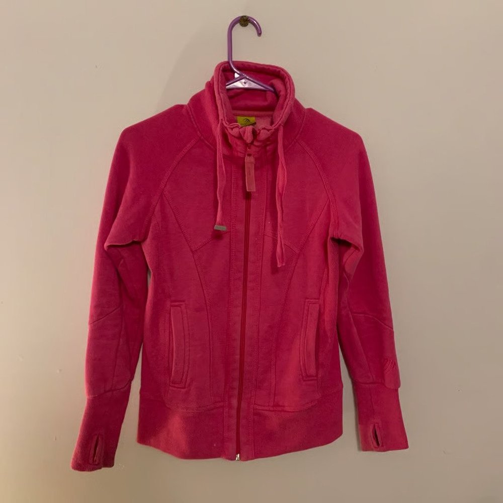 MPG mondetta performance gear pink jacket